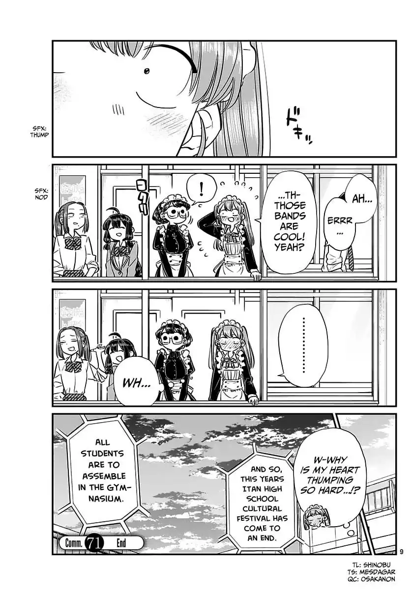 Komi-san wa Komyushou Desu Chapter 71 9